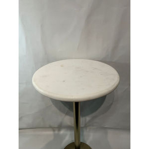 Mesa de Pedestal de Mármol Aurora, una Pieza Decorativa Compacta y Elegante Diseñada para Interiores Modernos, Colección a Precio de Mayoreo - Product Image 2