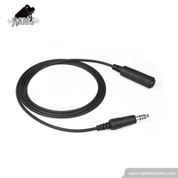 Adaptateur de casque d'aviation Airbus Headset to GA Plug Câble adaptateur de casque d'aviation