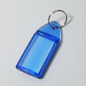 Wholesale Custom logo Blank Writable Lear <strong>Plastic</strong> Blank <strong>Key</strong> Ring <strong>Tags</strong> for Office and Hotel - Product Image 3