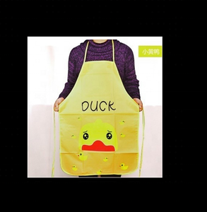 Delle Donne di modo Sveglio Blu Elefante Del Fumetto di Plastica In Pvc Impermeabile Grembiule Da Cucina Per La Cottura - Product Image 5