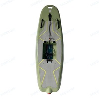 Nouveauté 2026 Planche de surf électrique à propulsion par jet 12KW 72V 55A 55KM/H E-Surfboard Équipement de sports nautiques Utilisation en eau de mer