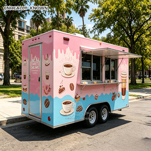 Carritos de Comida Móviles 2025, Remolques de Comida Rápida, Pequeños Restaurantes Móviles, Carritos de Venta de Aperitivos - Product Image 6
