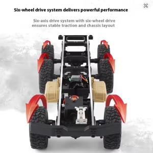 Nouvelle voiture RC JJRC 1:16 SYJ-Q75, modèle de camion militaire à six roues THAAD, tout-terrain, prêt à l'emploi, pour l'intérieur et l'extérieur, chargeur inclus, jouet RC - Product Image 3