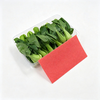 Tapis absorbants fins en gros pour la conservation de l'humidité, feuilles absorbantes jetables à haute capacité SAP pour l'emballage de raisins, cerises, légumes et produits frais