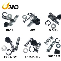 WANOU Zinc Alloy Motorcycle Brake Master Rem Kit untuk Vario Beat Fi NMAX Jupiter