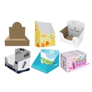 Custom Cosmetic & Snack PDQ <b>Paper</b> Display <b>Boxes</b> for Retail Counters Supermarket Promotions - Product Image 5