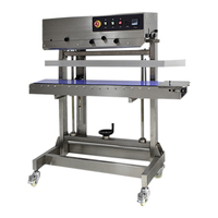 Heavy Duty 10-50kg Grand Snack Alimentaire Sac En Plastique Bande Scellant Film Vertical Large Type Machine De Scellage Continue