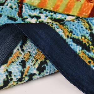 Écharpe instantanée pour femmes, motif ciel étoilé bleu de Van Gogh, nouvelle collection, style <span class=keywords><strong>arabe</strong></span>, Malaisie, polyester, mode, vente en gros - Product Image 3