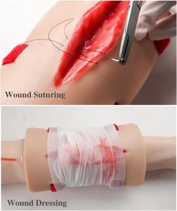 Almohadilla <span class=keywords><strong>de</strong></span> práctica para heridas traumáticas con simulación <span class=keywords><strong>de</strong></span> sangrado para entrenamiento <span class=keywords><strong>de</strong></span> <span class=keywords><strong>primeros</strong></span> <span class=keywords><strong>auxilios</strong></span> silicona reutilizable - Product Image 4