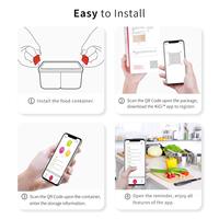 Nouveaux accessoires ménagers pratiques et utiles, gadgets pour la maison intelligente, pour la cuisine, réfrigérateur, boîte de rangement en plastique pour aliments, boîte à lunch