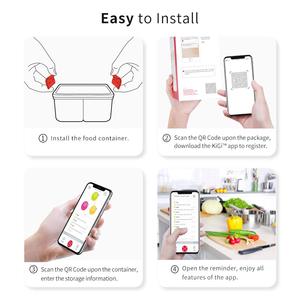 New Best Useful Houseware <strong>House</strong> Accessories Smart Home <strong>Gadgets</strong> for Kitchen Fridge Plastic Storage Food Container Lunch Box - Product Image 6