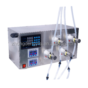 Máquina de Llenado de Líquidos con Bomba Peristáltica Eléctrica Semiautomática para Lociones, Aceites, Bebidas, Jugos, Perfumes y Líquidos Viscosos - Product Image 1