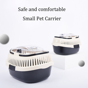 Petit <span class=keywords><strong>transporteur</strong></span> portatif de voyage d'animal familier pour de petits animaux familiers, hamsters, cochon d'Inde, lézards - Product Image 2