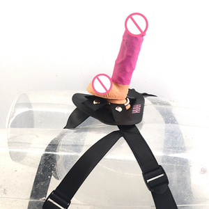 Morbido e sicuro per uso alimentare silicone enorme strap-on dildo plug anale masturbatore in silicone con vera pelle per le donne <span class=keywords><strong>gioco</strong></span> - Product Image 5
