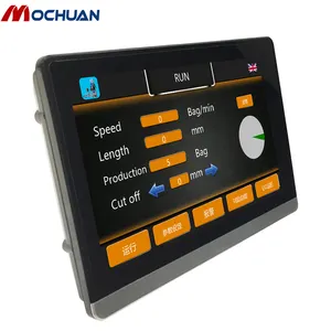 Mochuan إيثرنت 7 بوصة rs485 plc تحكم لمس لوحة