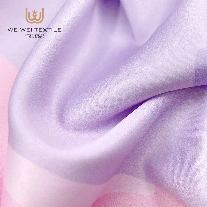 Wholesale Designer Printing Square Women Muslim Hijab Satin Silk Scarf