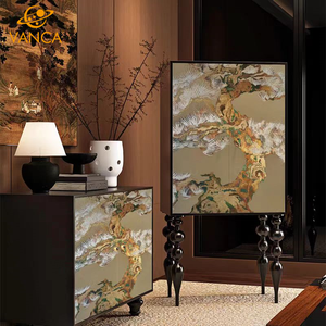 Armoire à chaussures moderne en <span class=keywords><strong>bois</strong></span> massif laqué blanc et <span class=keywords><strong>noir</strong></span>, grande capacité, multi-niveaux, rangement mural, armoire latérale pour les pieds - Product Image 3