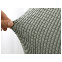 Elastic Stretch Stuhl hussen Sitz schutz Farb passende Esszimmers tühle im Jacquard-Stil Esszimmers tuhl Abnehmbar