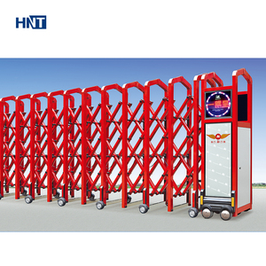 <span class=keywords><strong>Portail</strong></span> d'entrée d'usine HNT en acier inoxydable, <span class=keywords><strong>motorisé</strong></span>, rétractable et télescopique pour allée extérieure, sécurité renforcée - Product Image 4