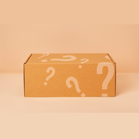 Boîte d'expédition plate en carton ondulé biodégradable de haute qualité à faible MOQ, avec logo personnalisé découpé, pour cadeaux et artisanat – Votre logo
