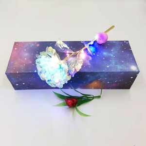 2025 Navidad eterna oro luz Rosa lámpara lujo AR San Valentín decoración aniversario sorpresa TikTok tendencia juguete promocional - Product Image 1