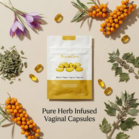 AnnieCare Capsules Naturelles Réparatrices pour Femmes, Nourrissantes et Raffermissantes pour la Zone Vaginale, avec des Bienfaits Anti-inflammatoires