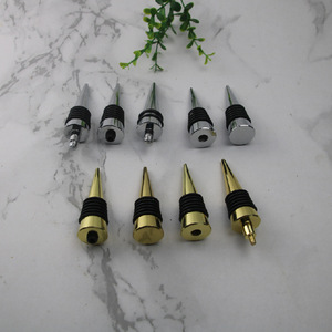 Alloy Wine Bottle <b>Stoppers</b> Metal Sealing Simple Style For Wine Bottles - Product Image 1