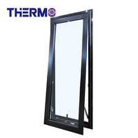 Superwu Fenêtres en verre en aluminium Fenêtre d'auvent Fenêtres en aluminium à double vitrage personnalisées Verre trempé Maison et hôtel