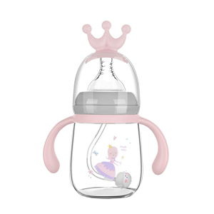 <span class=keywords><strong>Biberon</strong></span> anti-colique et anti-étouffement en PP de 180 ml avec poignée pour bébé, vente en gros - Product Image 6