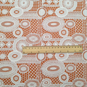 ผ้าปักลายดอกไม้ลูกไม้ให้ความสดชื่นคุณภาพสูงเส้นใยคุณภาพสูงสำหรับเสื้อผ้า - Product Image 2