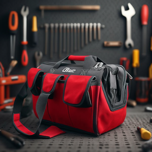 Ttake Reinforced Fabric <b>Tool</b> <b>Bag</b> With Multiple Pockets For <b>Tools</b> Storage - Product Image 3