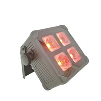Precio de fábrica, batería de lavado impermeable profesional, luces Par 4x20W RGBWAUV 6 en 1, equipo de iluminación para exteriores Dj DISCO