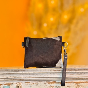 Sac à bandoulière en cuir véritable Walla luxueux pour femme, 100% cuir véritable, sangle simple, broderie, portable, résistant à l'eau, antivol, fermeture éclair - Product Image 6
