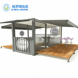 Cafe Contengono 20Ft Container di Trasporto Bar Portatile Contenitore Cafe Coffee Shop - Product Image 4