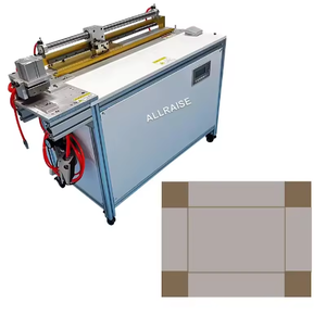 Automatic Hot Sale Pneumatic Paper Cardboard <strong>Grooving</strong> <strong>Machine</strong> Die-cutting and V Slots <strong>Grooving</strong> <strong>Machine</strong> for Gift Box - Product Image 1