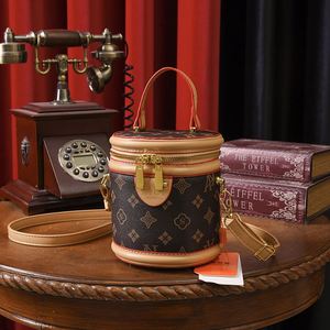 Spring and Summer Ladies Fashion Stylish Multi-purpose Shoulder-Strap Bucket <b>Bag</b> <b>Small</b>-Look Handbag PU Material 20295 - Product Image 1