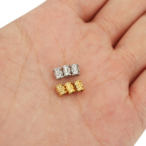 Stainless Steel Spacer Beads Cylinder Shape Plated Gold Silver For DIY Jewelry <b>Bracelets</b> Necklaces 6mm Round Beads WLL228 - Product Image 4