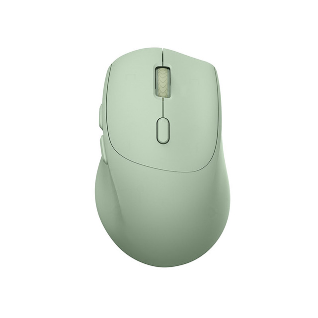 Fast Delivery High Performance Ergonomic 6D Pure Green 2.4G BT Wireless Optical Mouse USB 6 Buttons Adjustable DPI for