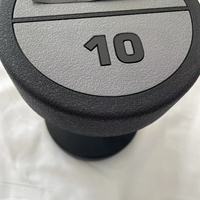 Peralatan Gym Dumbbell dilapisi karet/PU/CPU/Gym komersial