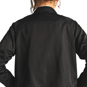 Chaqueta Bomber de Satén para Mujer, con Forro de Nailon Ecológico, Transpirable y Resistente al Viento, Cierre de Cremallera, Corte Regular, Otoño, Alta Calidad - Product Image 6