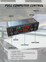 Unité de réfrigération électrique à refroidissement rapide TLEV-400, système de réfrigération compact pour le transport en camions et fourgons