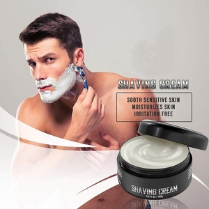 Savon crème à raser parfumé au bois de santal de marque privée <span class=keywords><strong>pour</strong></span> hommes soins de la peau hydratants doux, lisses et soyeux - Product Image 3