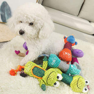 Juguete Masticable de Peluche para Perros, Diseño de Dibujos Animados, Interactivo, con Sonido, para Limpieza Dental, de Moda - Product Image 3