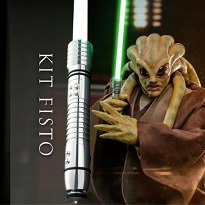LGT Saber Studio Kit Fisto LED Sabre laser <span class=keywords><strong>Jedi</strong></span> Green Blade Lightsabers Sword Wholesale Drop Shipping Light-Up Toy Lighting Sword - Product Image 1