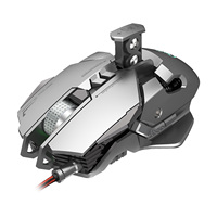Ancreu — souris de jeu J800, entièrement touches, 7 touches, macro programmable, personnalisable, nouvelle collection 100%