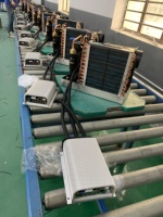 Climatiseur marin à compresseur à fréquence variable, système de pompe à chaleur, unité de refroidissement par air avec moteurs de ventilateur CC sans balais 24V 12000 BTU