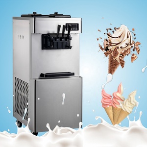 Machine à crème glacée <span class=keywords><strong>commerciale</strong></span> automatique, 3 saveurs, sorbetière, Glace, crème glacée italienne, fabrication de glaces - Product Image 3