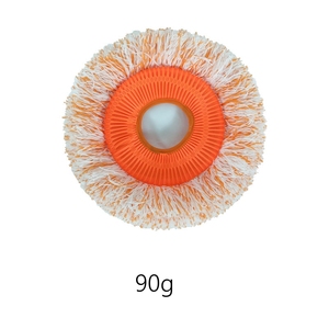 Logo personnalisé Vadrouille électrostatique à dépoussiérer en acier inoxydable absorbant l'eau pour le nettoyage des sols Vadrouille plate en chenille ronde rétractable - Product Image 5