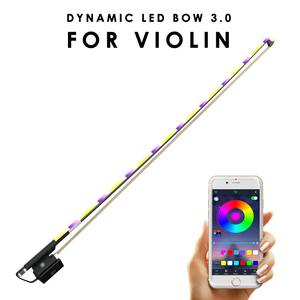 Arco <span class=keywords><strong>de</strong></span> Violín Inteligente con LED <span class=keywords><strong>de</strong></span> Diseño Yoolim, Bluetooth, APP, Tipo C, Arco Iluminado Musical, Arco <span class=keywords><strong>de</strong></span> Violín <span class=keywords><strong>de</strong></span> Fibra <span class=keywords><strong>de</strong></span> Carbono, para Espectáculos - Product Image 2
