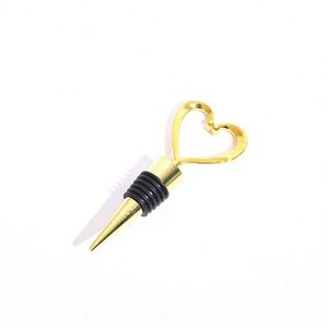 Tapón de Vino de Aleación de Zinc con Diseño de Corazón, Tapón Metálico Premium para Botellas de Vino Tinto, para la Preservación del Vino - Product Image 4